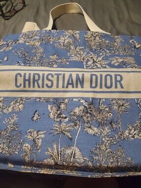 Christianitian Dior/Dioriviera Very Large Large Louis Vuitton Dust Bag Authentic